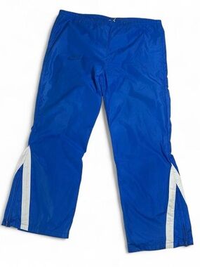 Vintage 70s Nike Windbreaker Pants Blue XL Made USA Track Pants